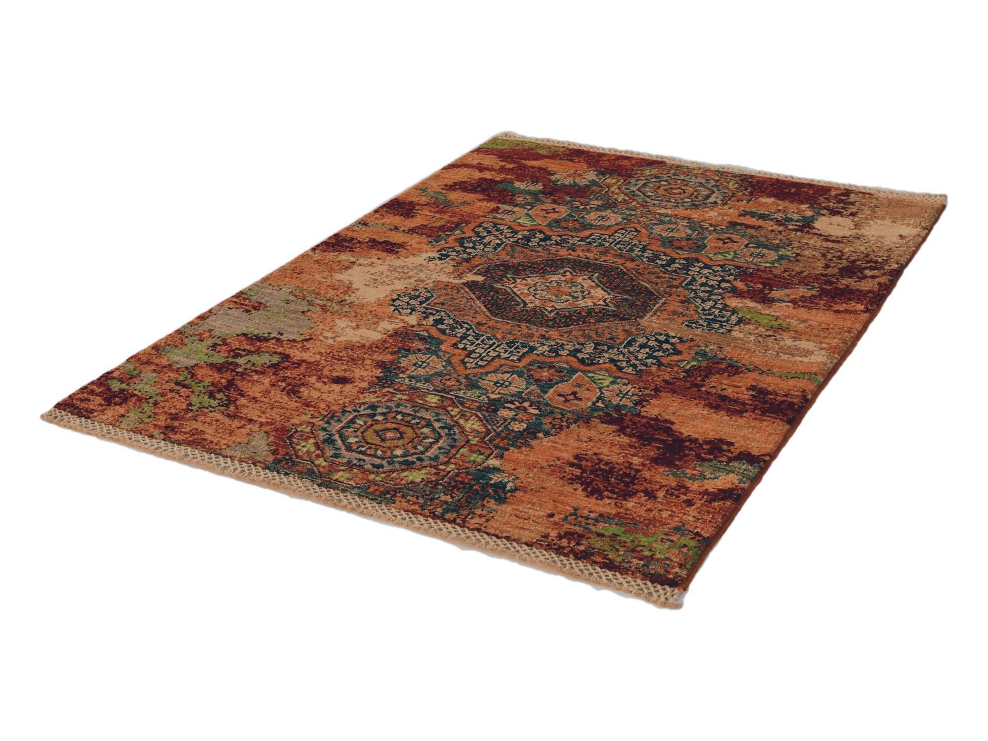 3' x 4' Hand Knotted Mamluk Ziegler Rug