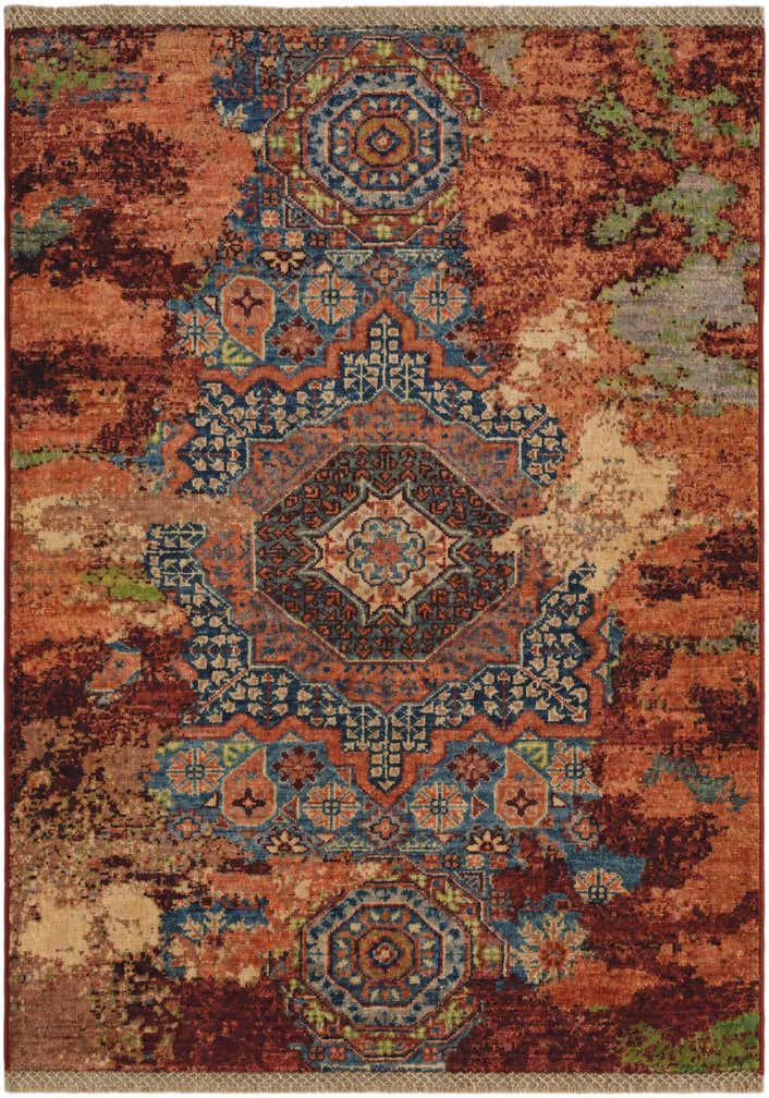 3' x 4' Hand Knotted Mamluk Ziegler Rug