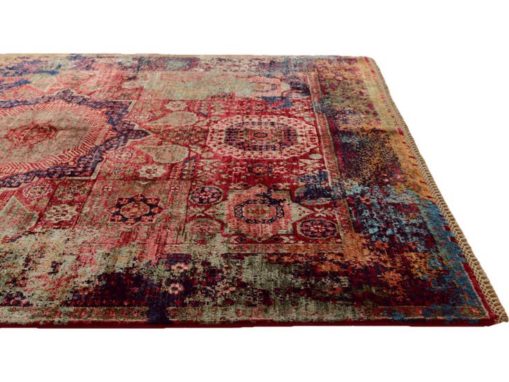 Detail image of 5' x 6' 6 Hand Knotted Mamluk Ziegler Rug