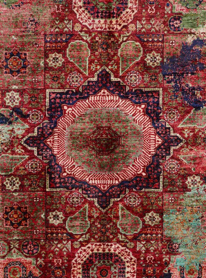 5' x 6' 6 Hand Knotted Mamluk Ziegler Rug