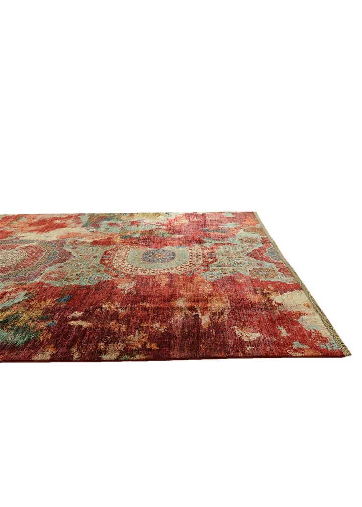 6' 9 x 9' 5 Hand Knotted Mamluk Ziegler Rug