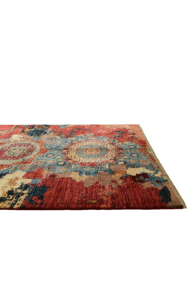 5' 9 x 8' 1 Hand Knotted Mamluk Ziegler Rug