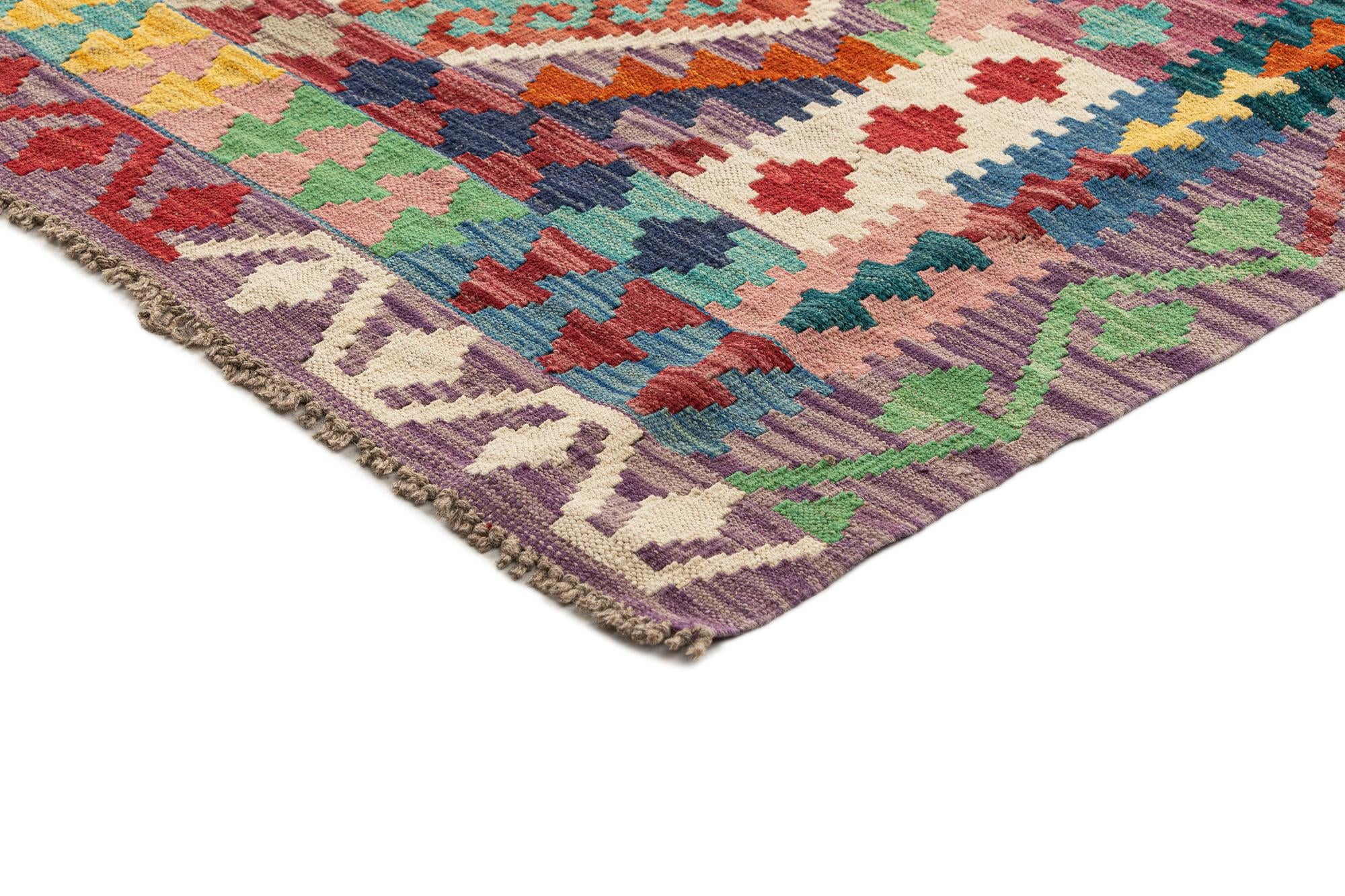 8' 2 x 9' 4 Hand Knotted Marok Kilim Rug