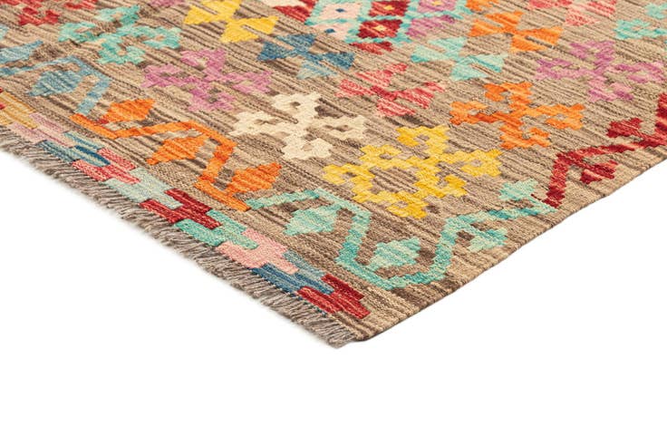 Detail image of 7' 1 x 9' 5 Hand Knotted Marok Kilim Rug