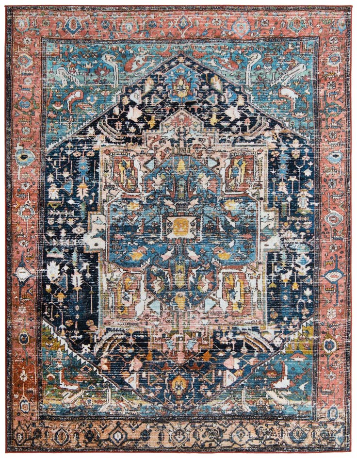 Detail image of 6' 7 x 9' Medina Rug