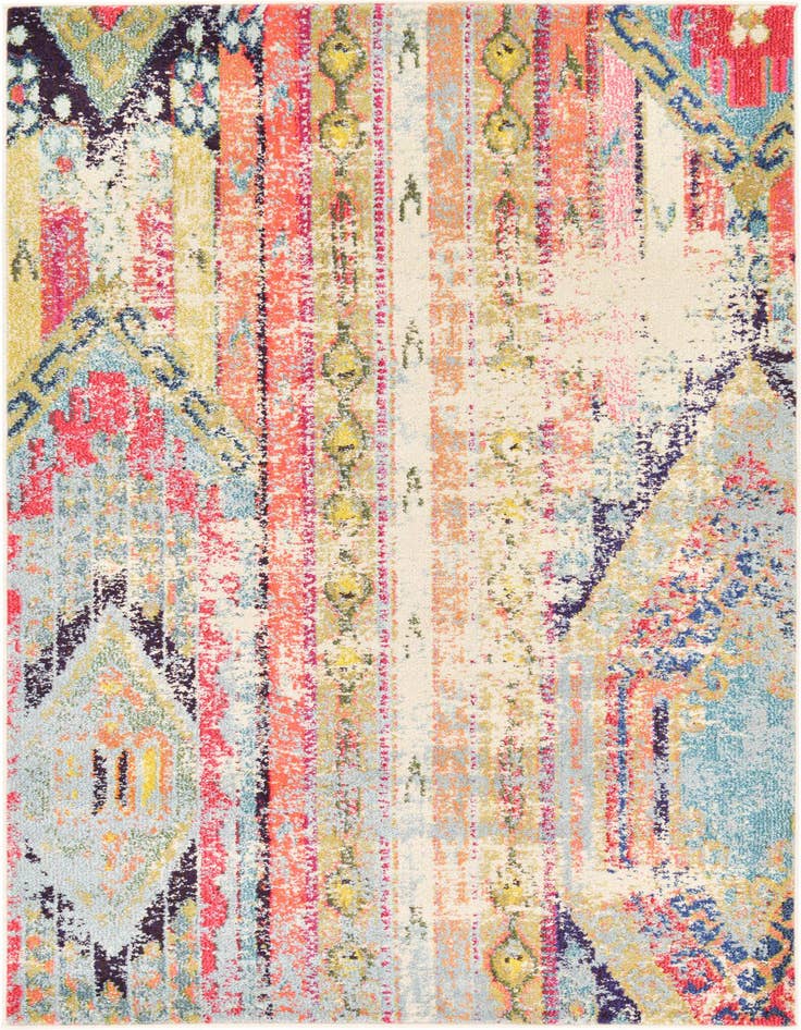 Detail image of 4' x 6' Washable Mesa Rug