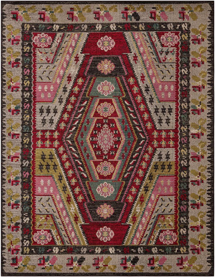 Detail image of 8' x 11' Washable Mesa Rug