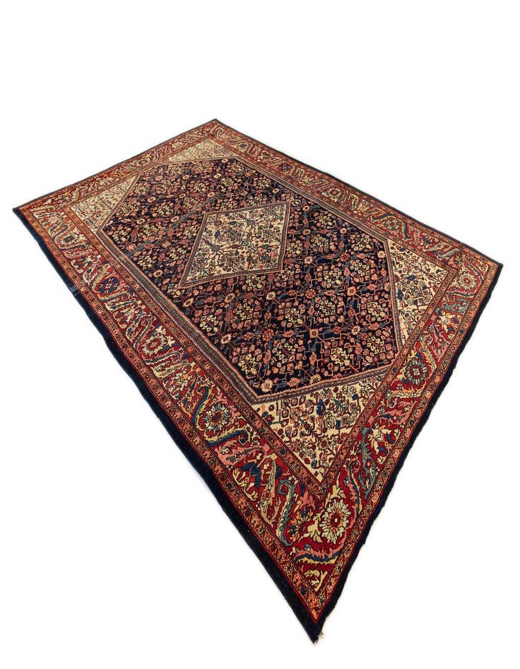 Detail image of 8' 6 x 11' 8 Meshkabad Rug