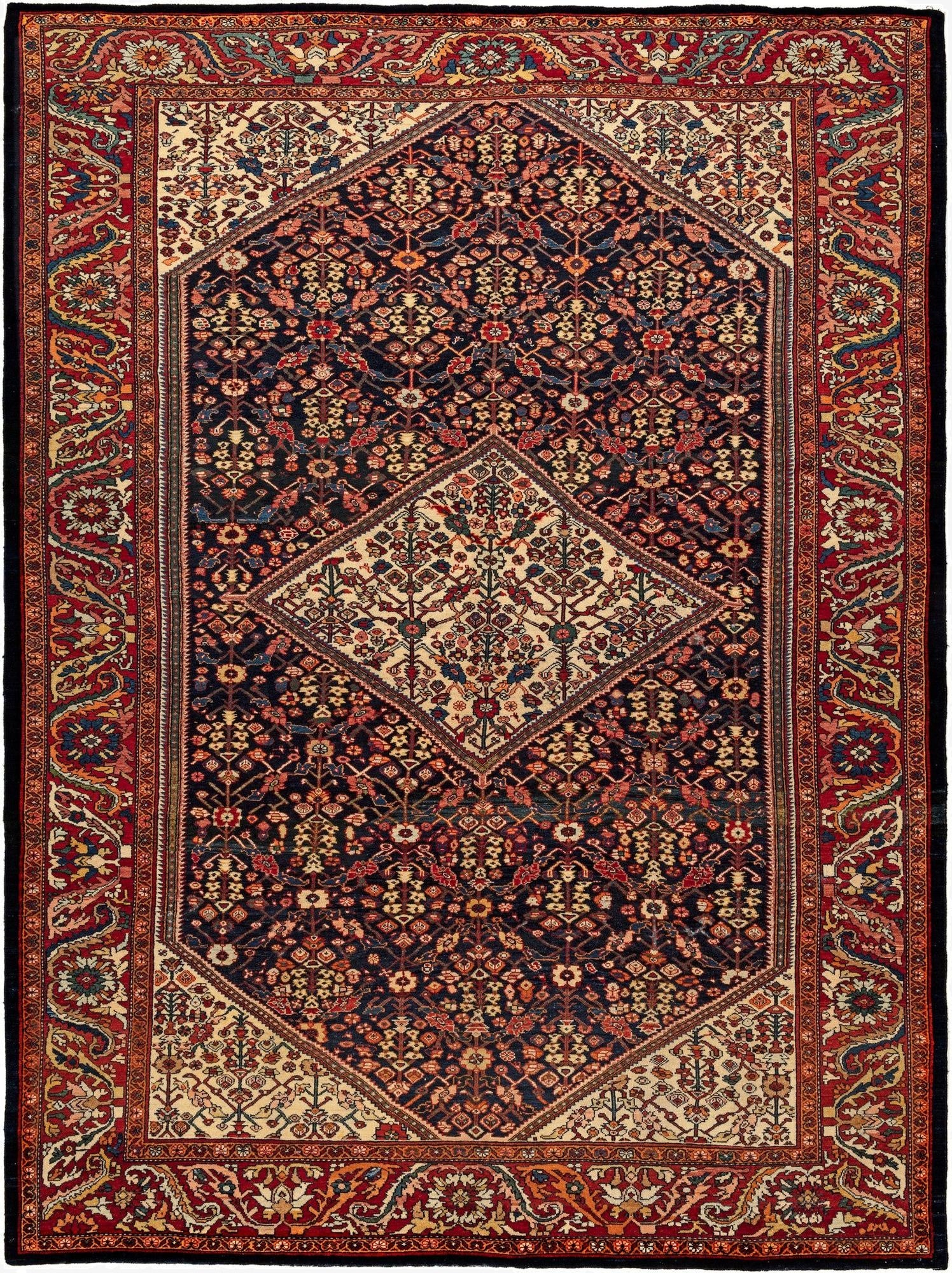 8' 6 x 11' 8 Meshkabad Rug
