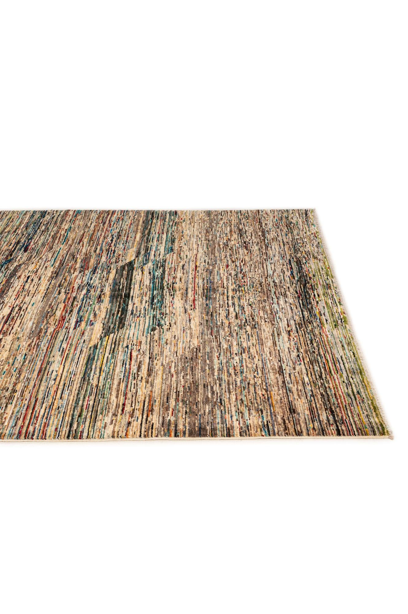 5' 5 x 7' 9 Hand Knotted Modern Ziegler Wool Rug