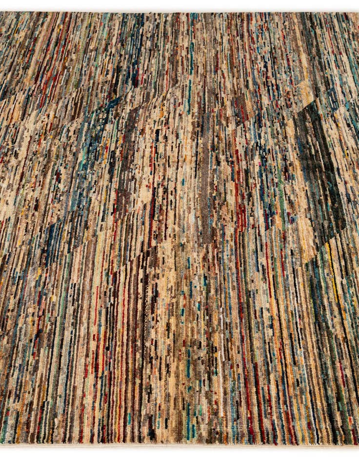 Detail image of 5' 5 x 7' 9  Hand Knotted Modern Ziegler Wool Rug