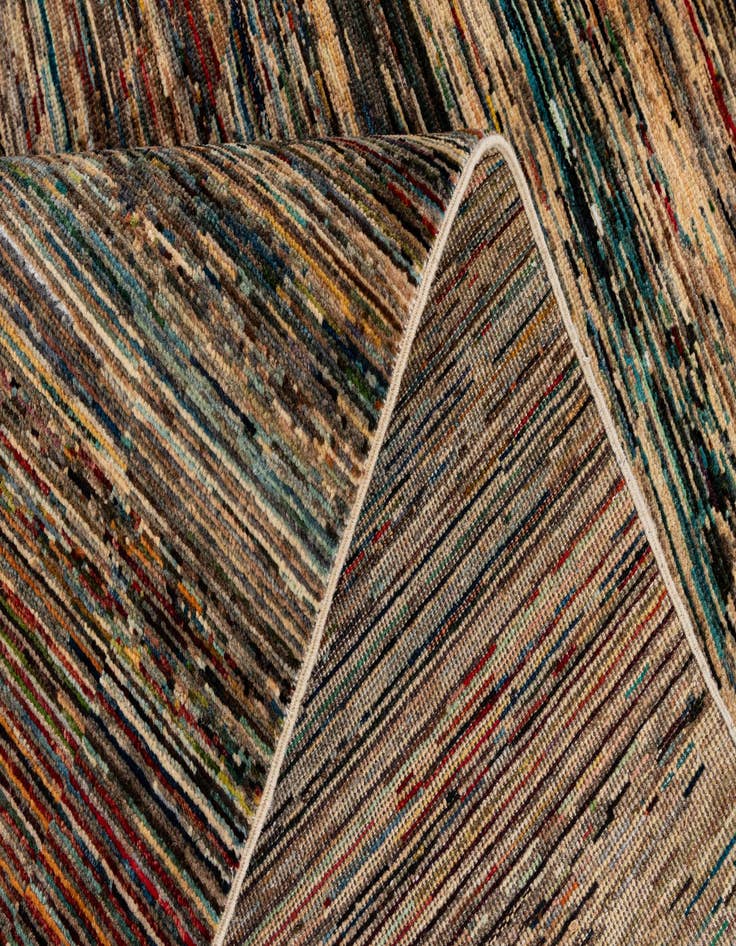 Detail image of 5' 5 x 7' 9  Hand Knotted Modern Ziegler Wool Rug