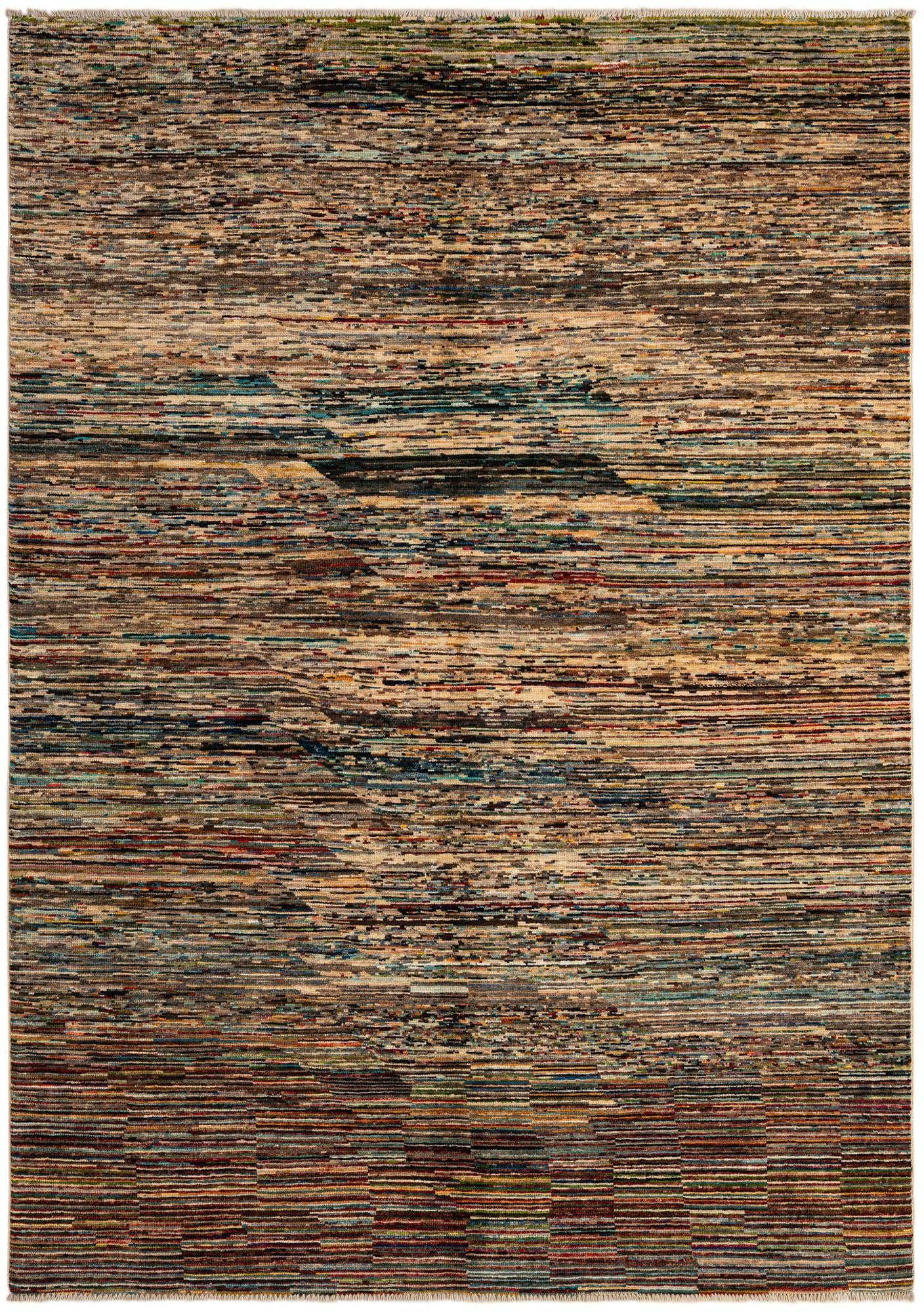5' 5 x 7' 9 Hand Knotted Modern Ziegler Wool Rug