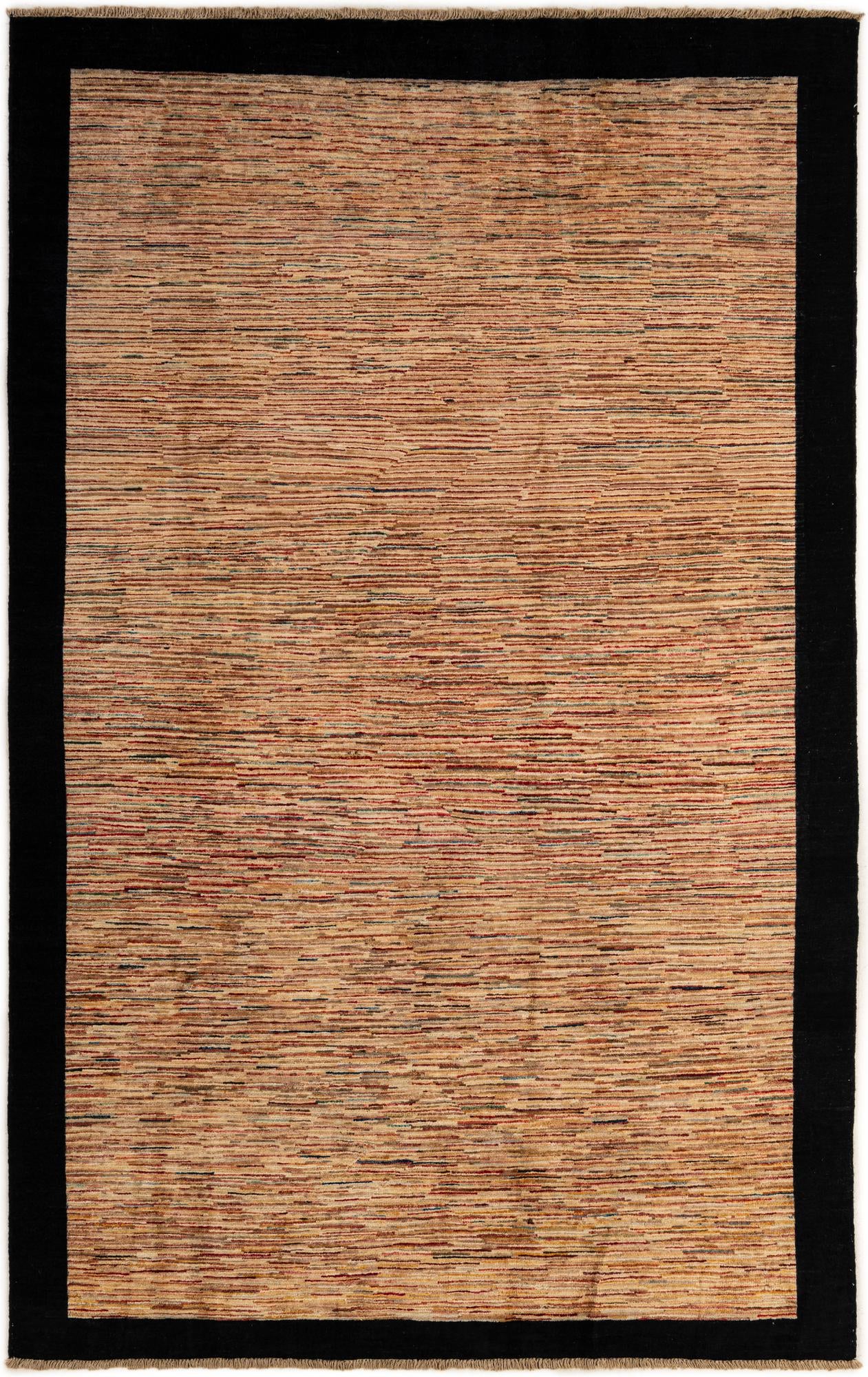 5' 11 x 9' 7 Hand Knotted Modern Ziegler Rug