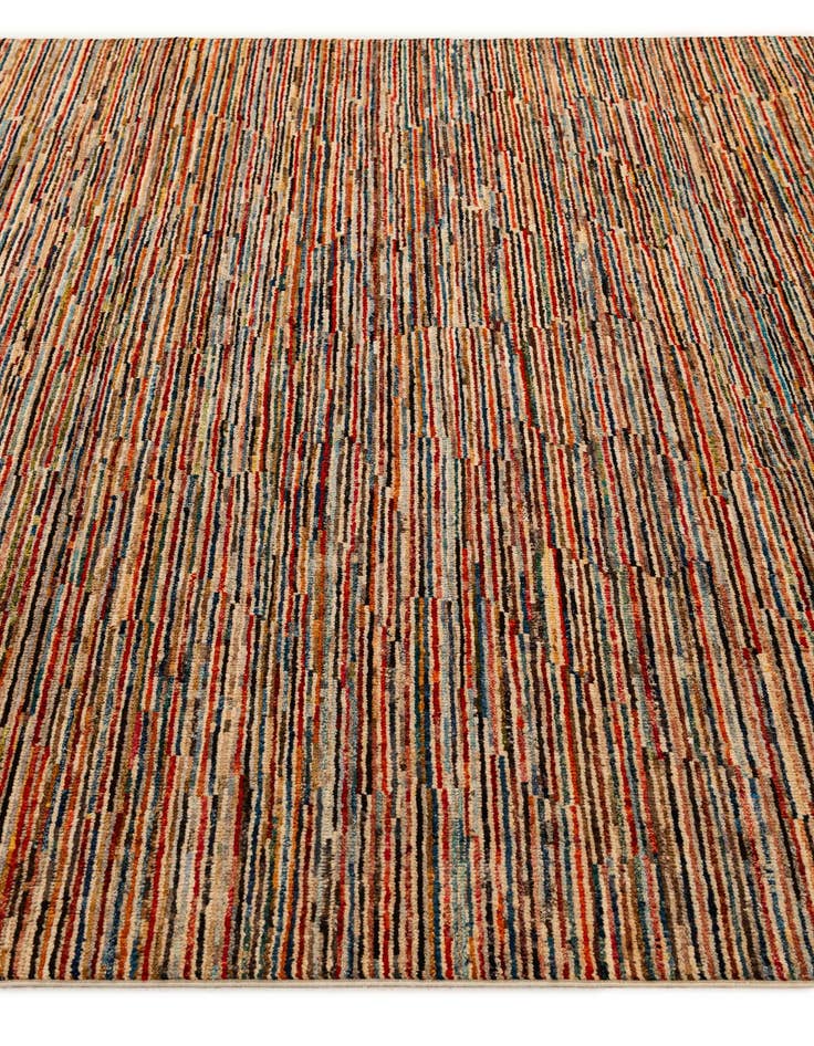Detail image of 6' 6 x 9' 7  Hand Knotted Modern Ziegler Rug