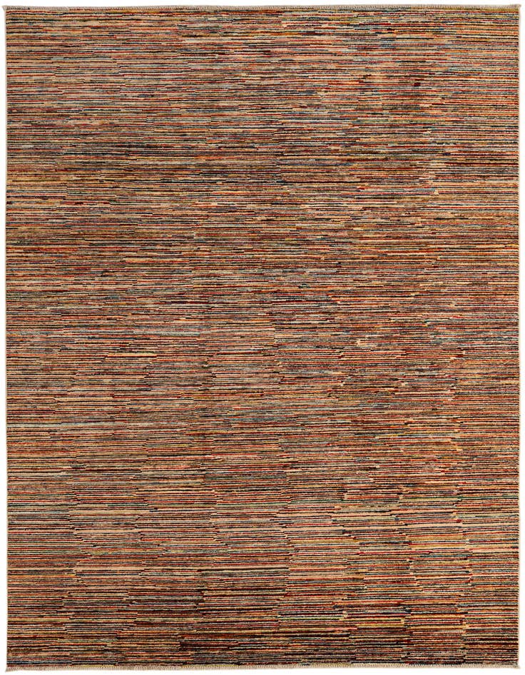 Detail image of 6' 6 x 9' 7 Hand Knotted Modern Ziegler Rug