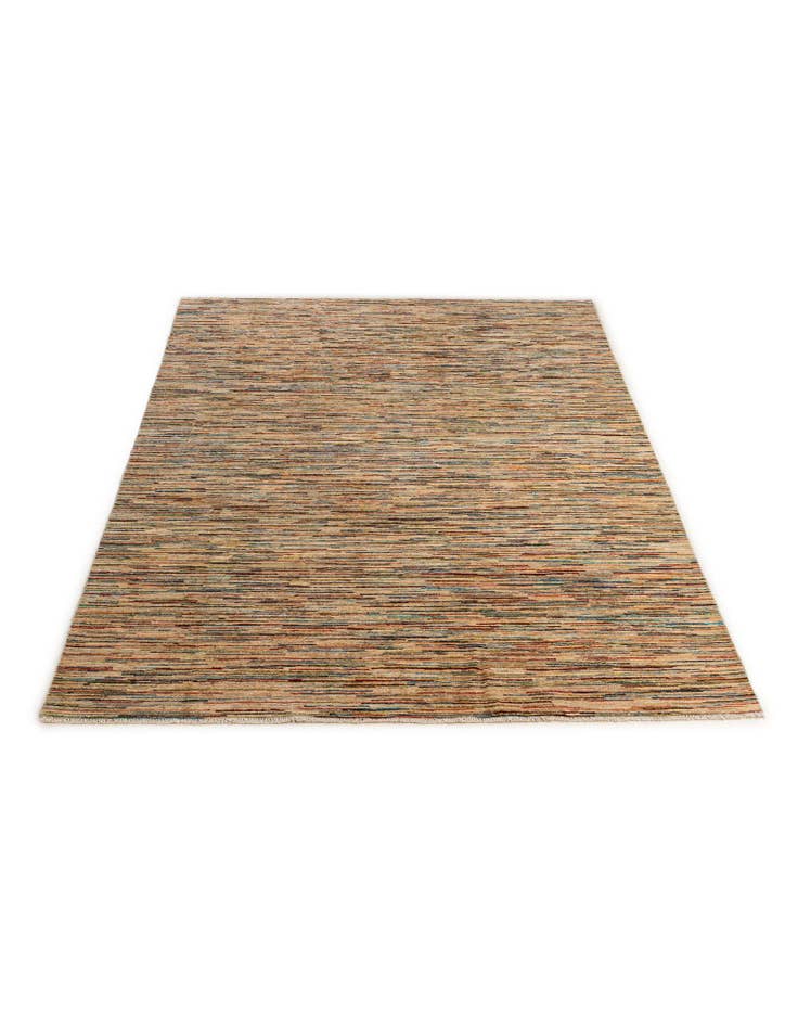 Detail image of 6' 3 x 9' 5  Hand Knotted Modern Ziegler Rug