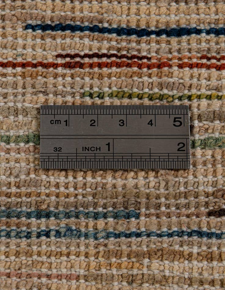 Detail image of 6' 3 x 9' 5  Hand Knotted Modern Ziegler Rug