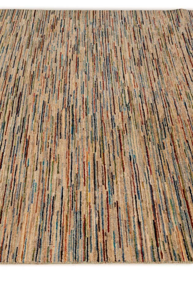 Detail image of 6' 3 x 9' 5 Hand Knotted Modern Ziegler Rug