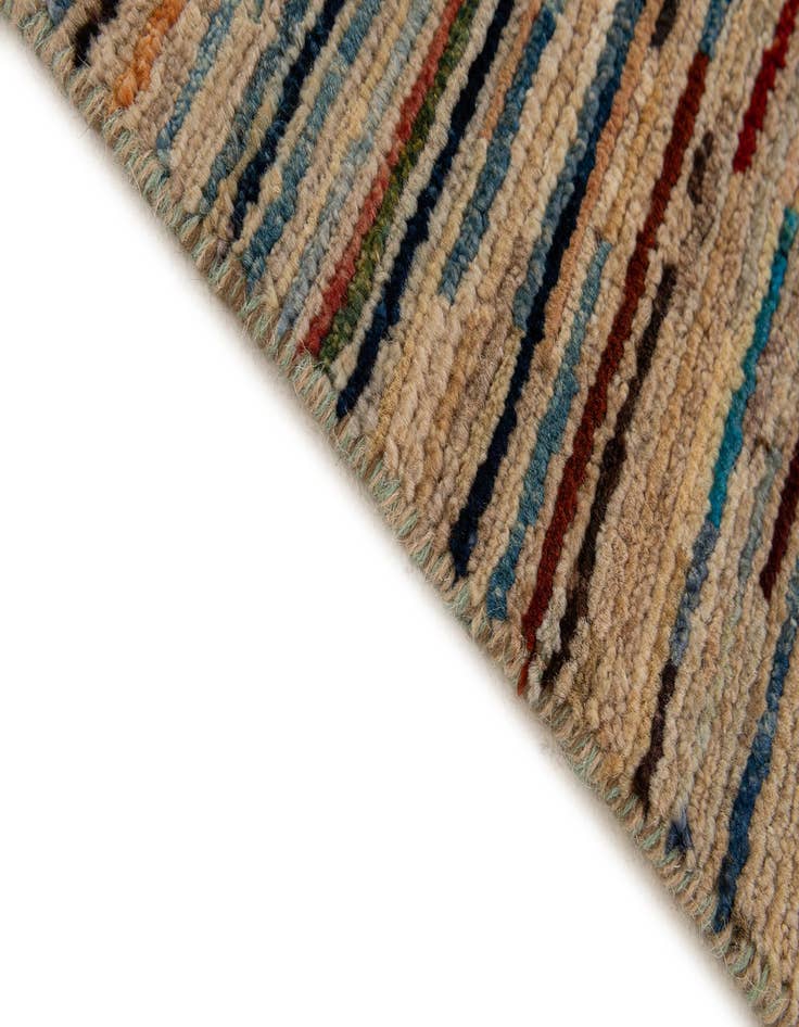 Detail image of 6' 3 x 9' 5  Hand Knotted Modern Ziegler Rug