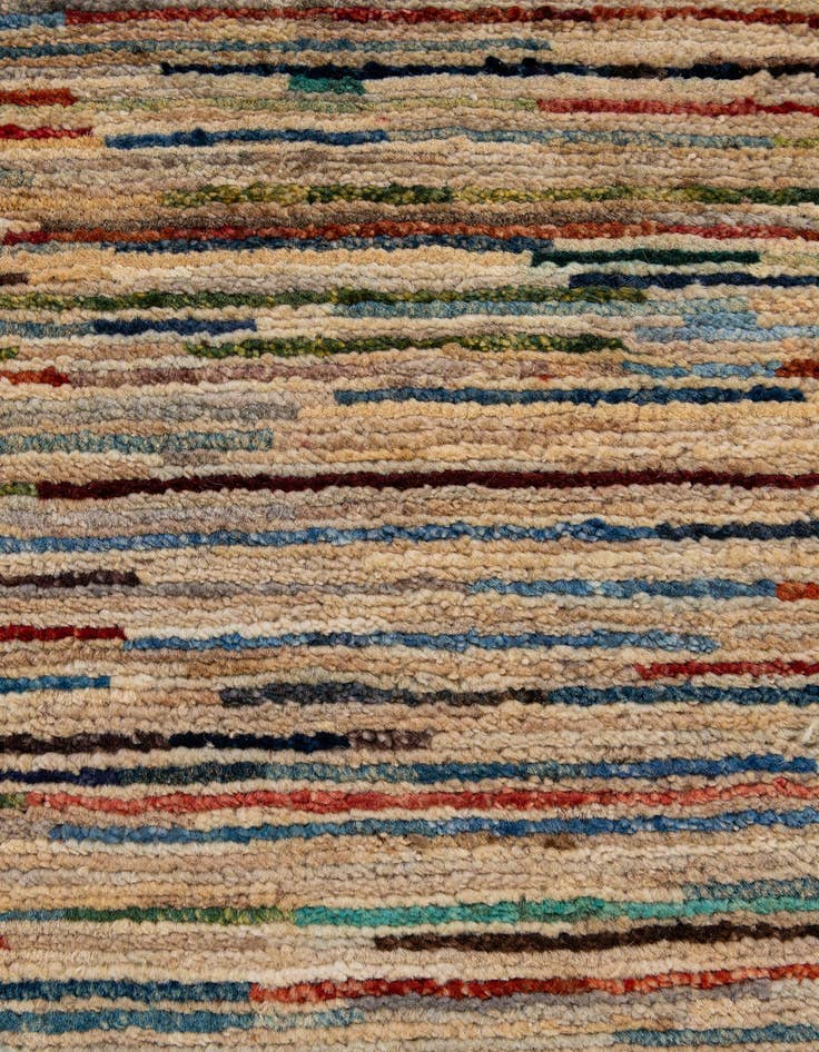Detail image of 6' 3 x 9' 5  Hand Knotted Modern Ziegler Rug