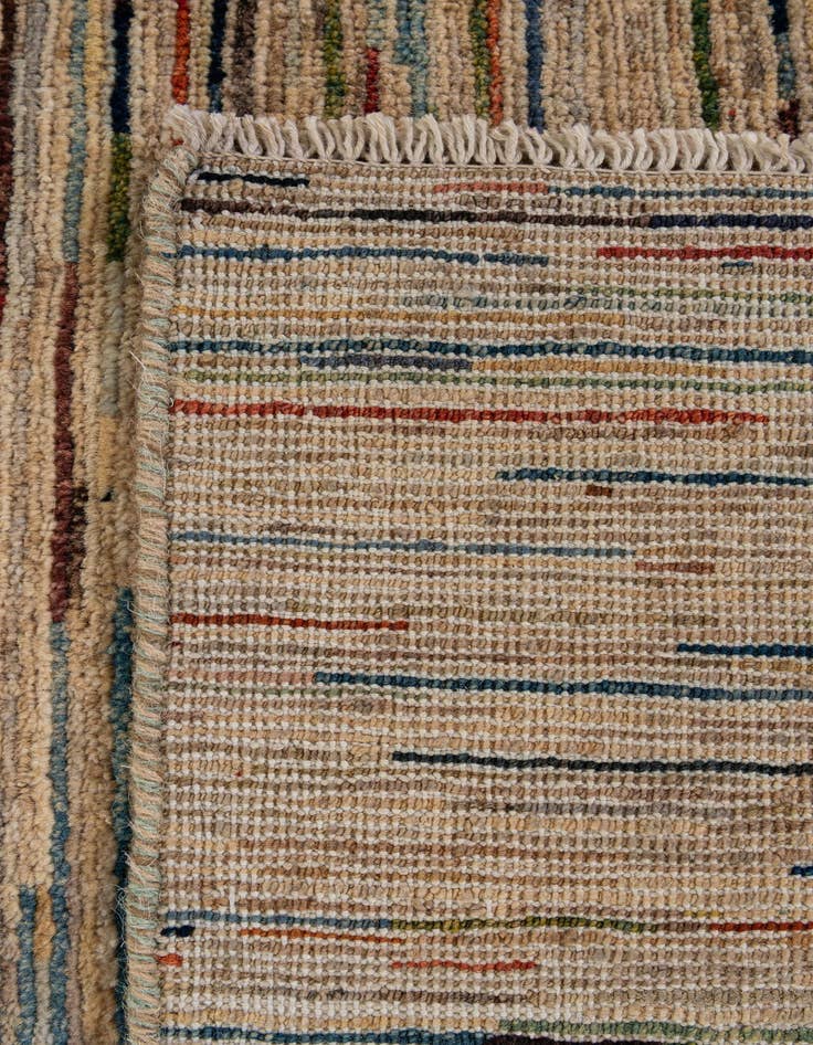 Detail image of 6' 3 x 9' 5  Hand Knotted Modern Ziegler Rug