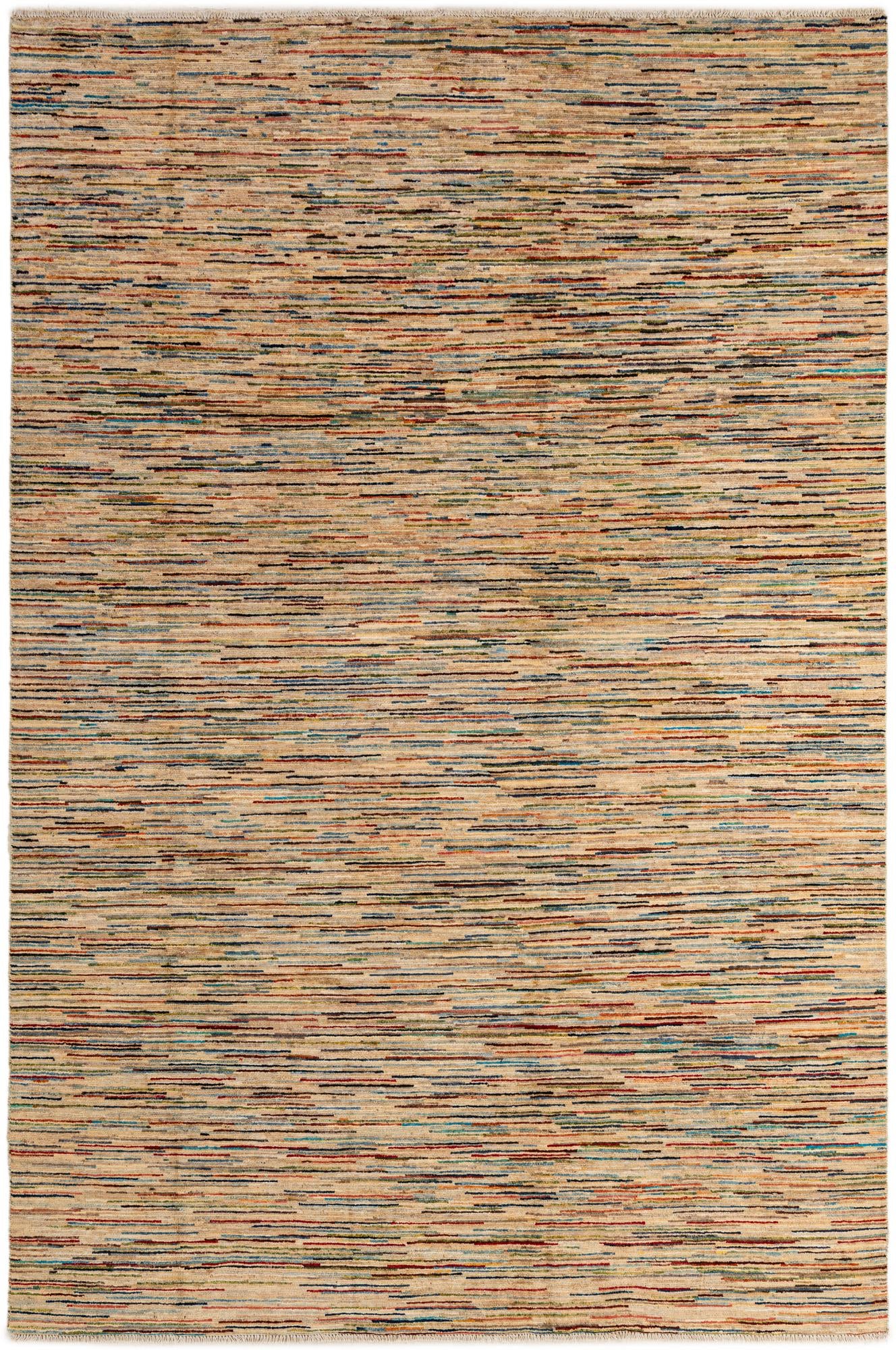 6' 3 x 9' 5 Hand Knotted Modern Ziegler Rug