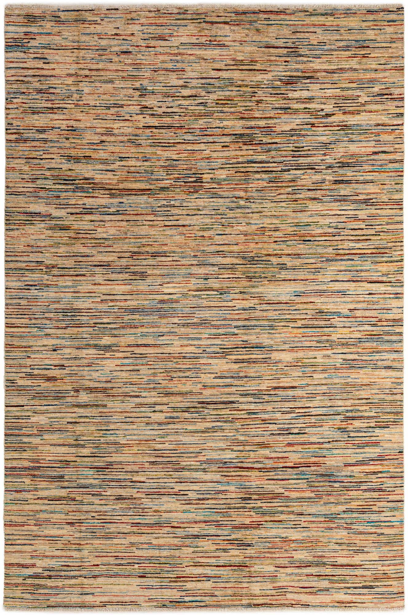 6' 3 x 9' 5 Hand Knotted Modern Ziegler Rug