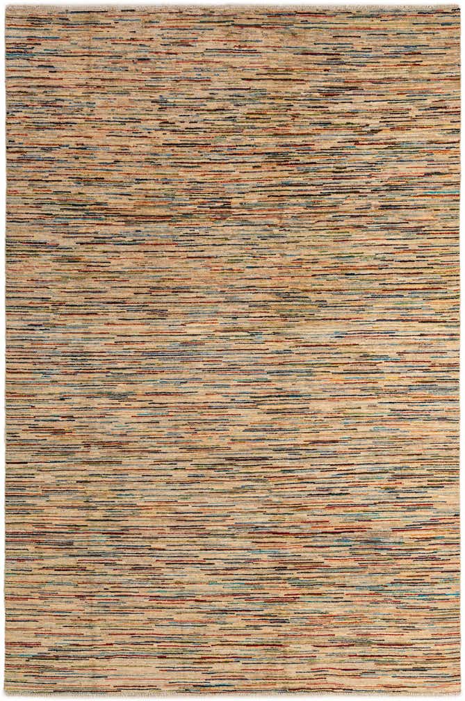 6' 3 x 9' 5 Hand Knotted Modern Ziegler Rug