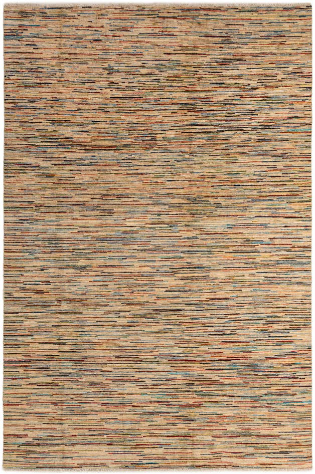 Detail image of 6' 3 x 9' 5 Hand Knotted Modern Ziegler Rug