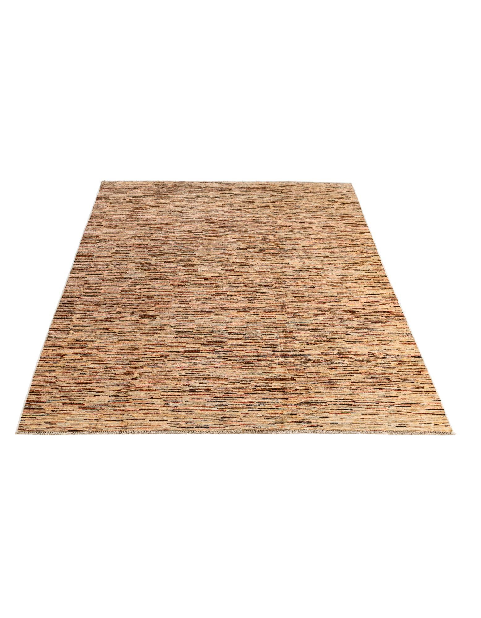 6' 5 x 9' 8 Hand Knotted Modern Ziegler Rug