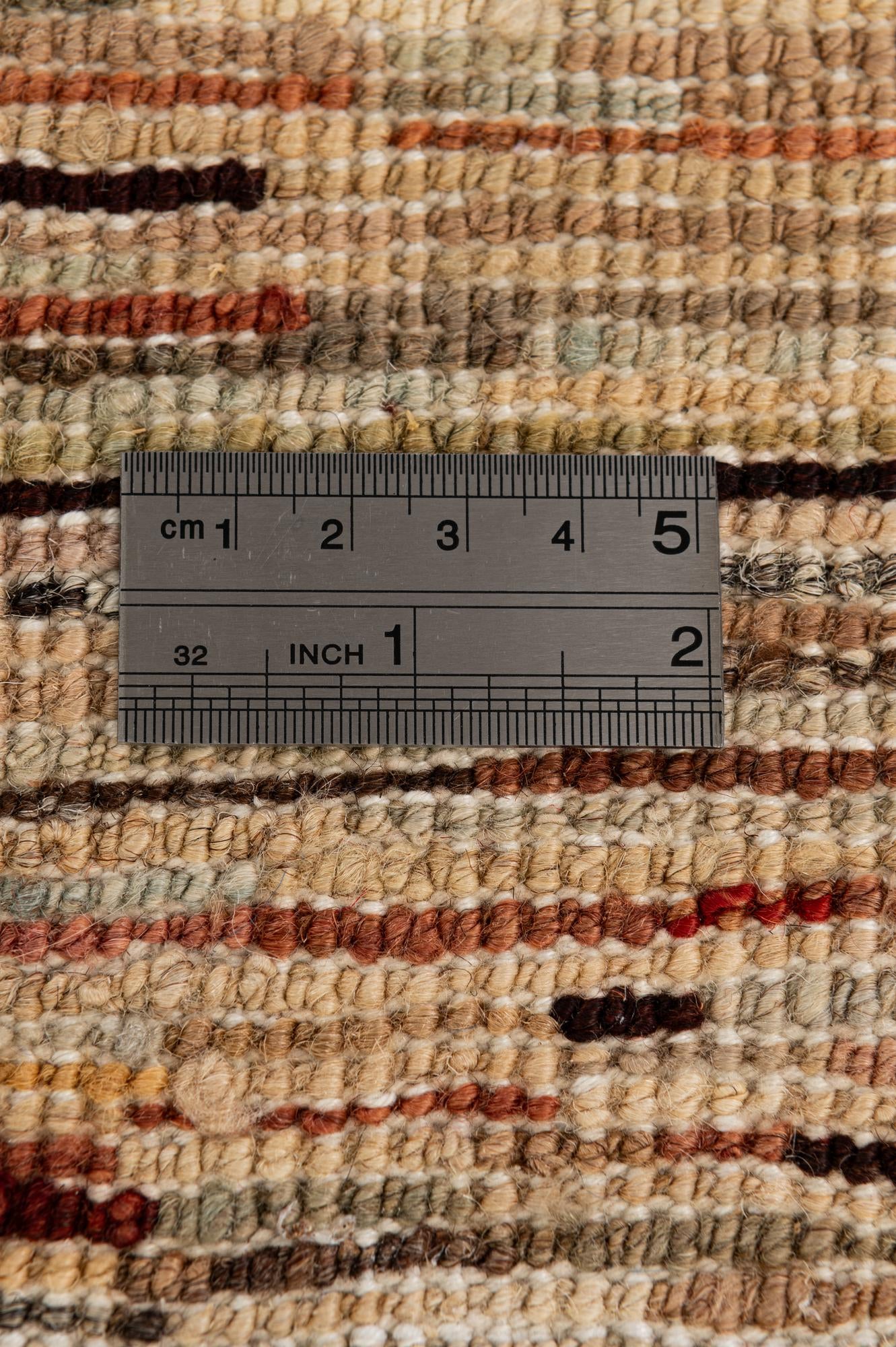6' 5 x 9' 8 Hand Knotted Modern Ziegler Rug