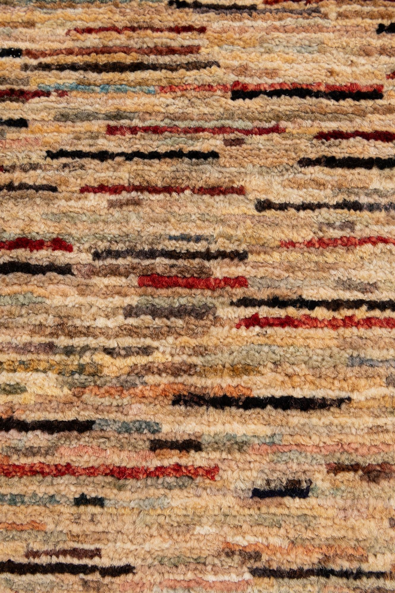 6' 5 x 9' 8 Hand Knotted Modern Ziegler Rug