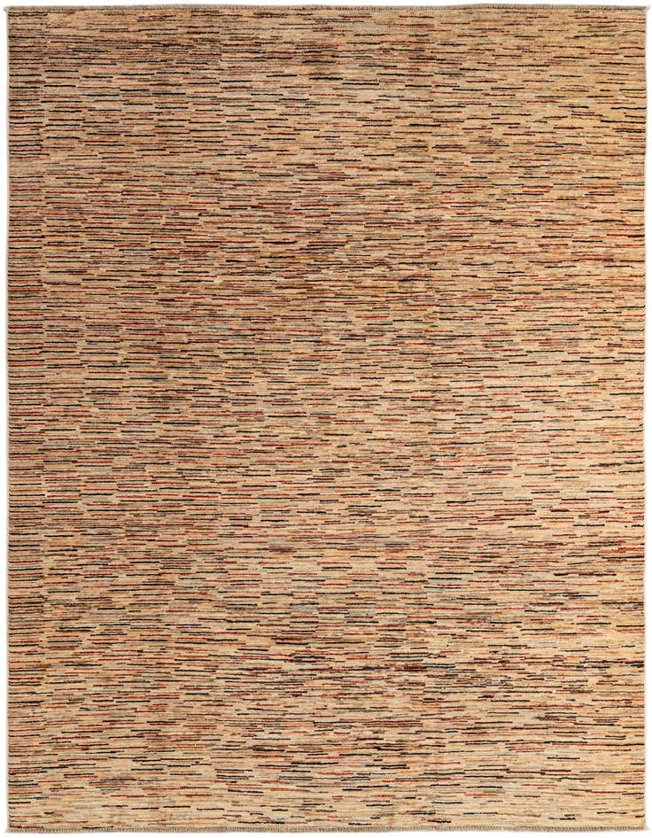 Detail image of 6' 5 x 9' 8 Hand Knotted Modern Ziegler Rug