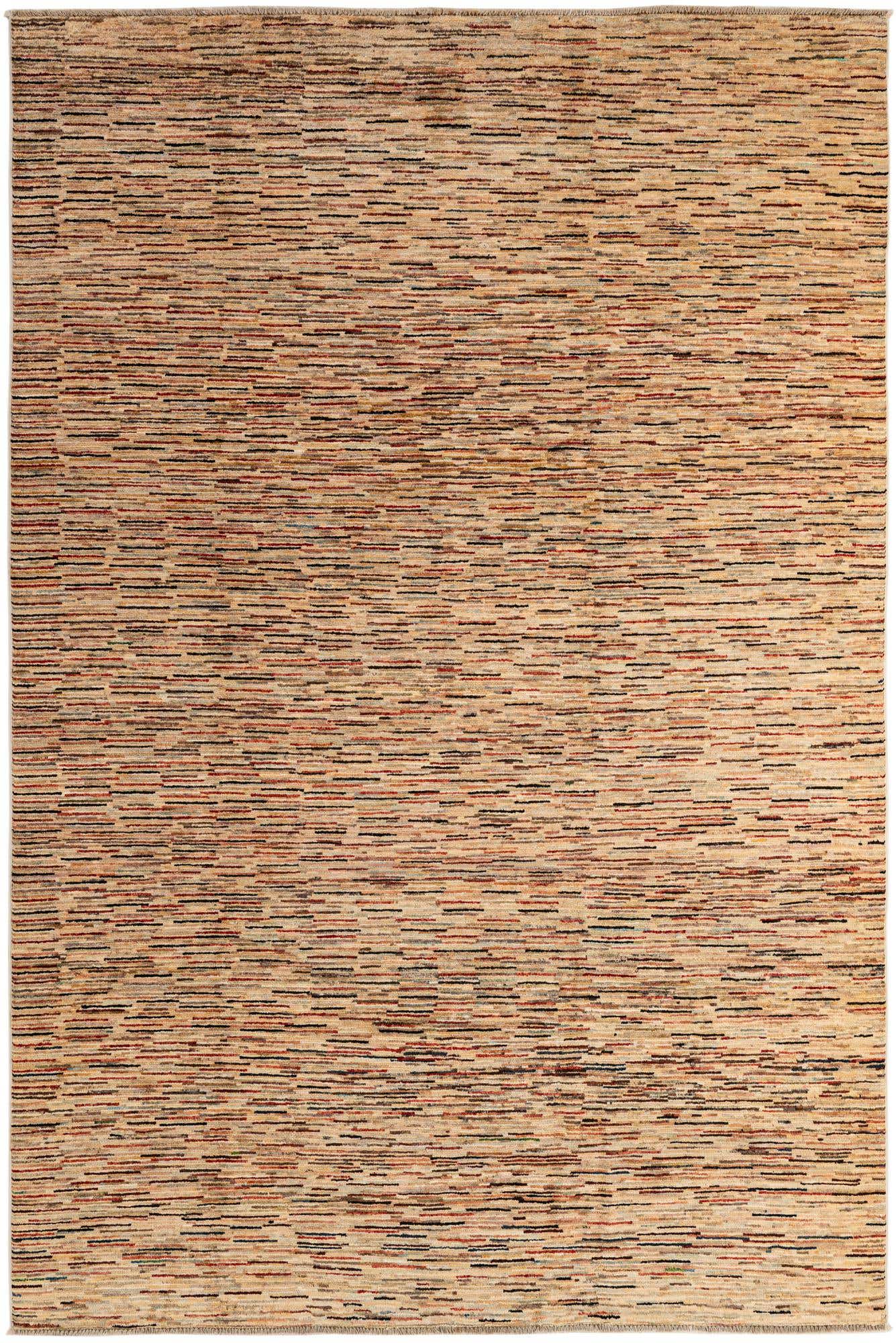 6' 5 x 9' 8 Hand Knotted Modern Ziegler Rug