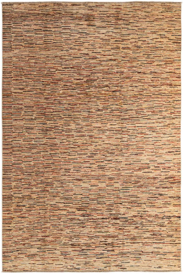 Detail image of 6' 5 x 9' 8 Hand Knotted Modern Ziegler Rug