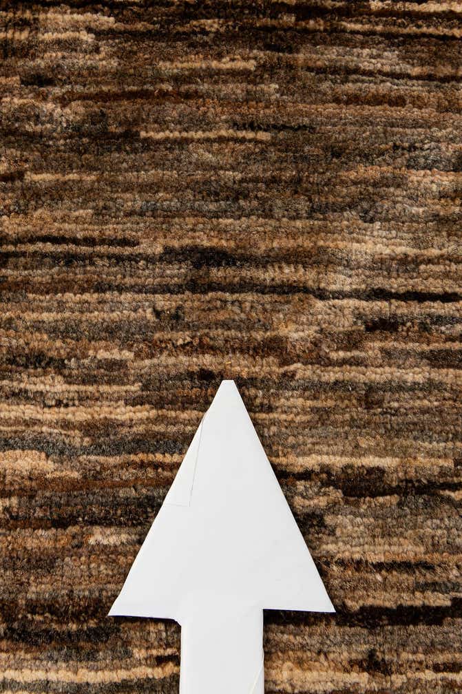 6' 5 x 9' 7 Hand Knotted Modern Ziegler Wool Rug