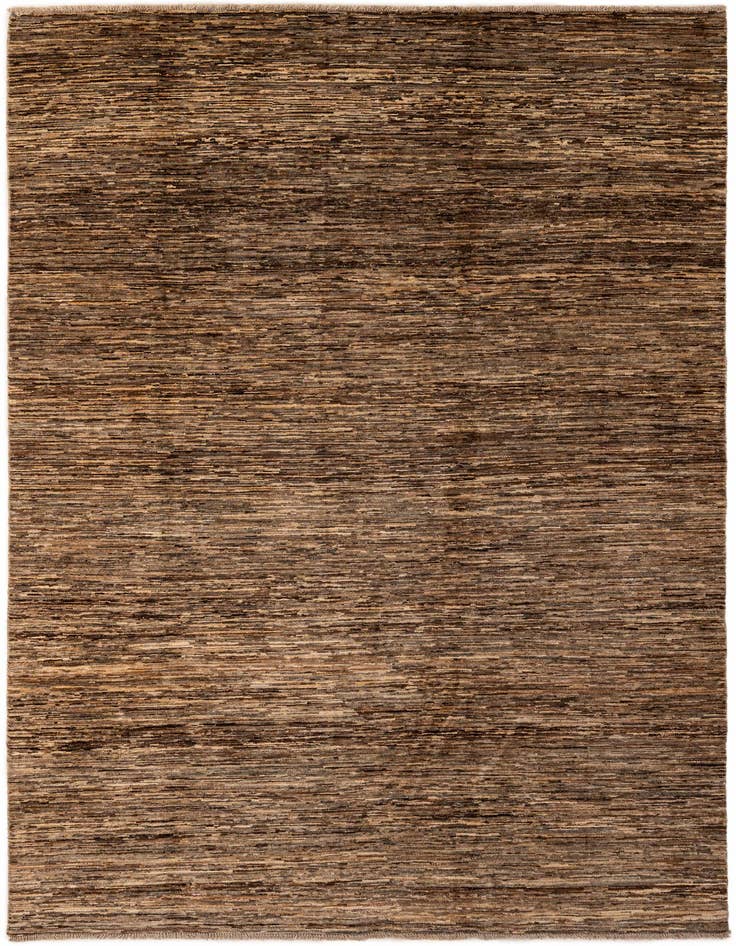 Detail image of 6' 5 x 9' 7 Hand Knotted Modern Ziegler Wool Rug