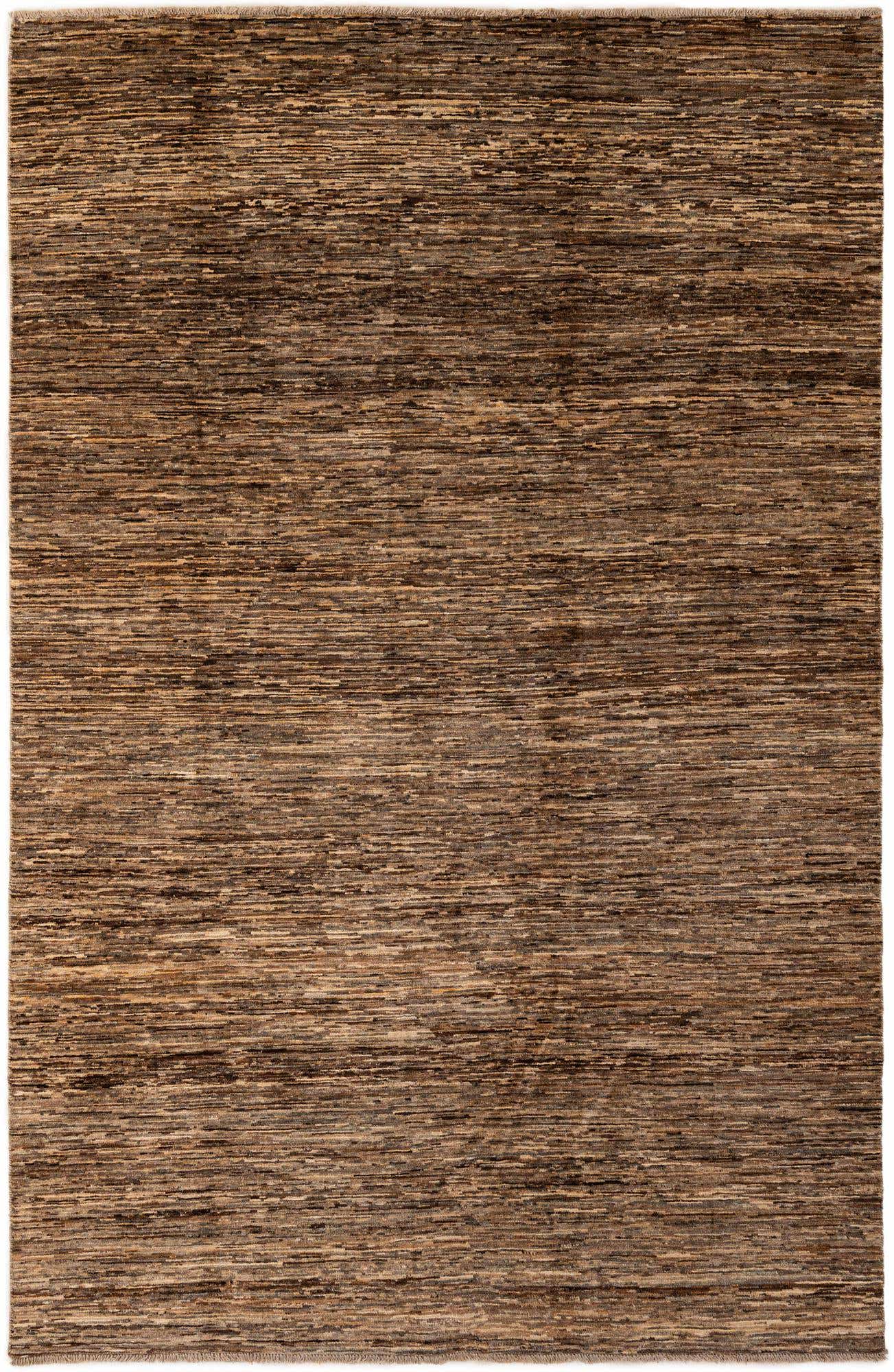 6' 5 x 9' 7 Hand Knotted Modern Ziegler Wool Rug