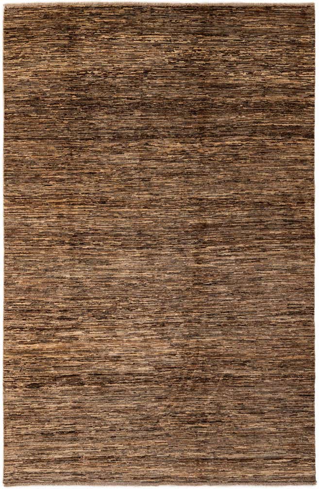 6' 5 x 9' 7 Hand Knotted Modern Ziegler Wool Rug