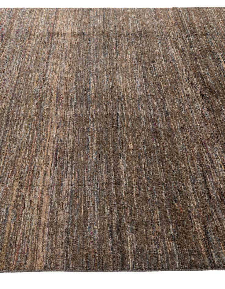 Detail image of 6' 8 x 9' 3  Hand Knotted Modern Ziegler Wool Rug