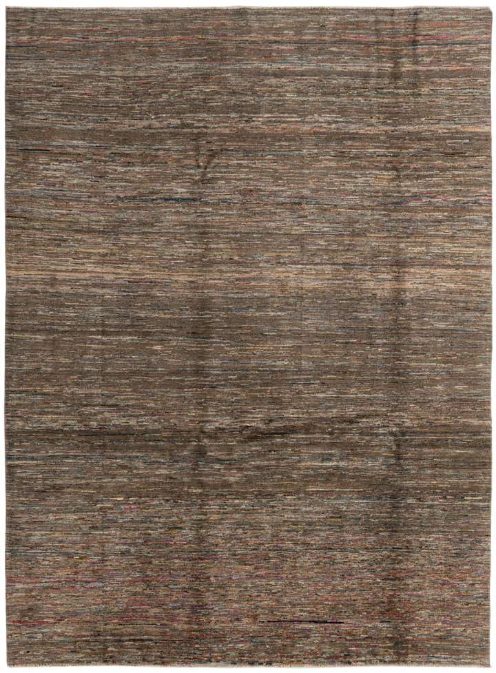 6' 8 x 9' 3 Hand Knotted Modern Ziegler Wool Rug