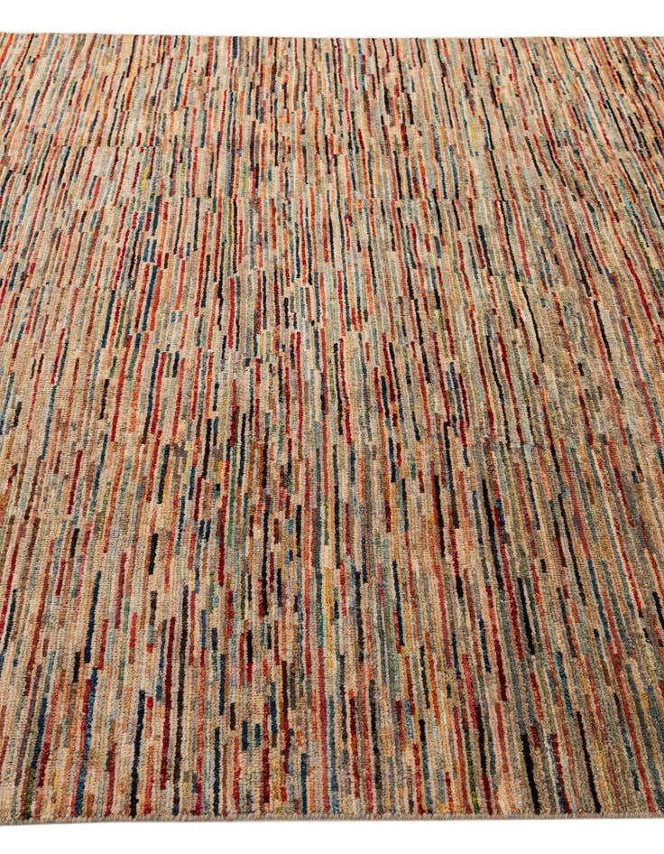 Detail image of 6' 6 x 9' 4  Hand Knotted Modern Ziegler Rug