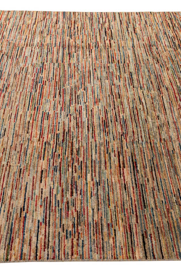 Detail image of 6' 6 x 9' 4 Hand Knotted Modern Ziegler Rug