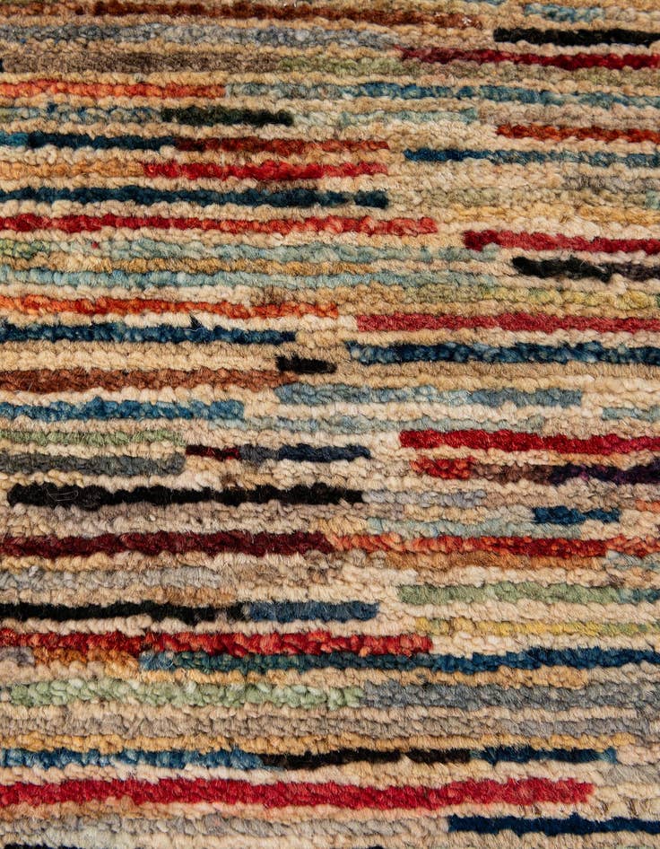 Detail image of 6' 6 x 9' 4  Hand Knotted Modern Ziegler Rug