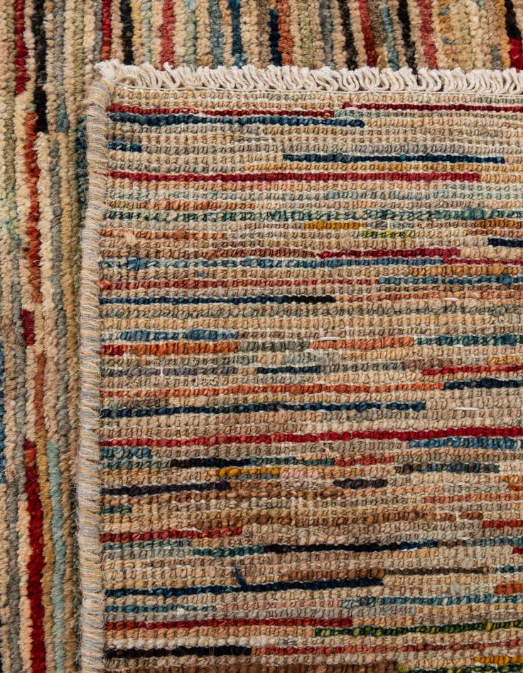Detail image of 6' 6 x 9' 4  Hand Knotted Modern Ziegler Rug