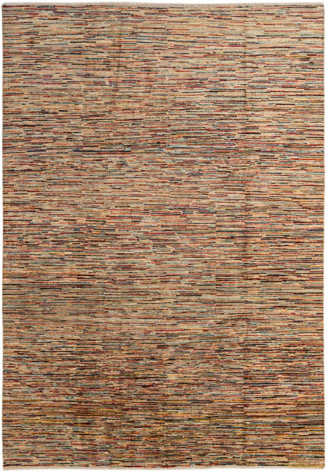 Detail image of 6' 6 x 9' 4 Hand Knotted Modern Ziegler Rug