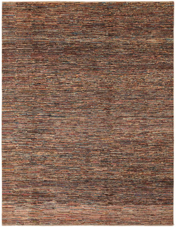 Detail image of 6' 7 x 9' 4 Hand Knotted Modern Ziegler Wool Rug