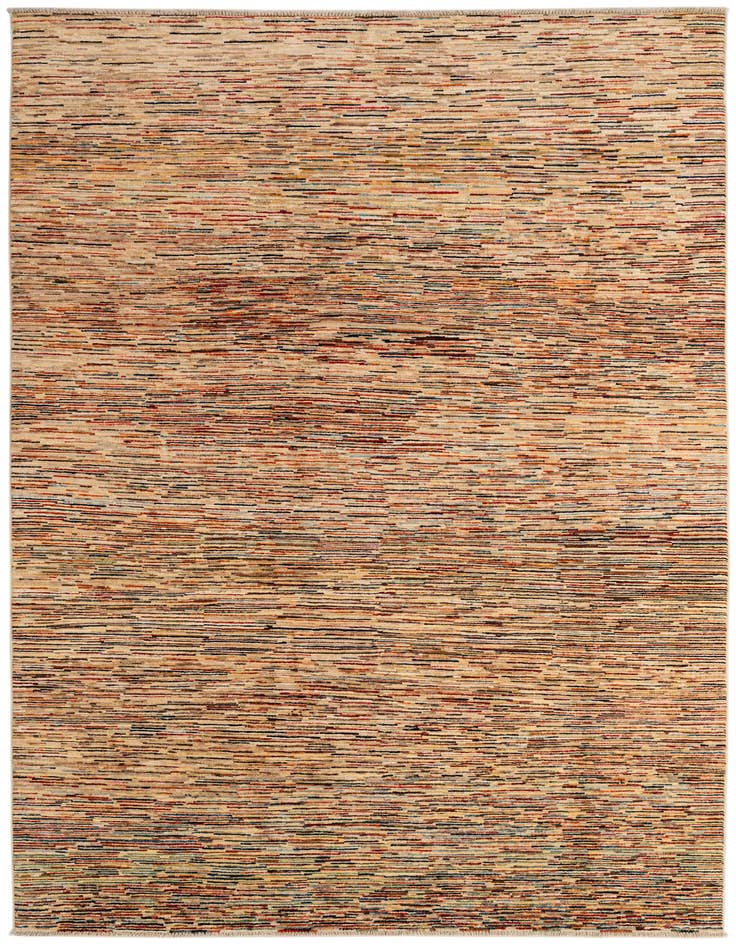 Detail image of 6' 6 x 9' 5 Hand Knotted Modern Ziegler Rug
