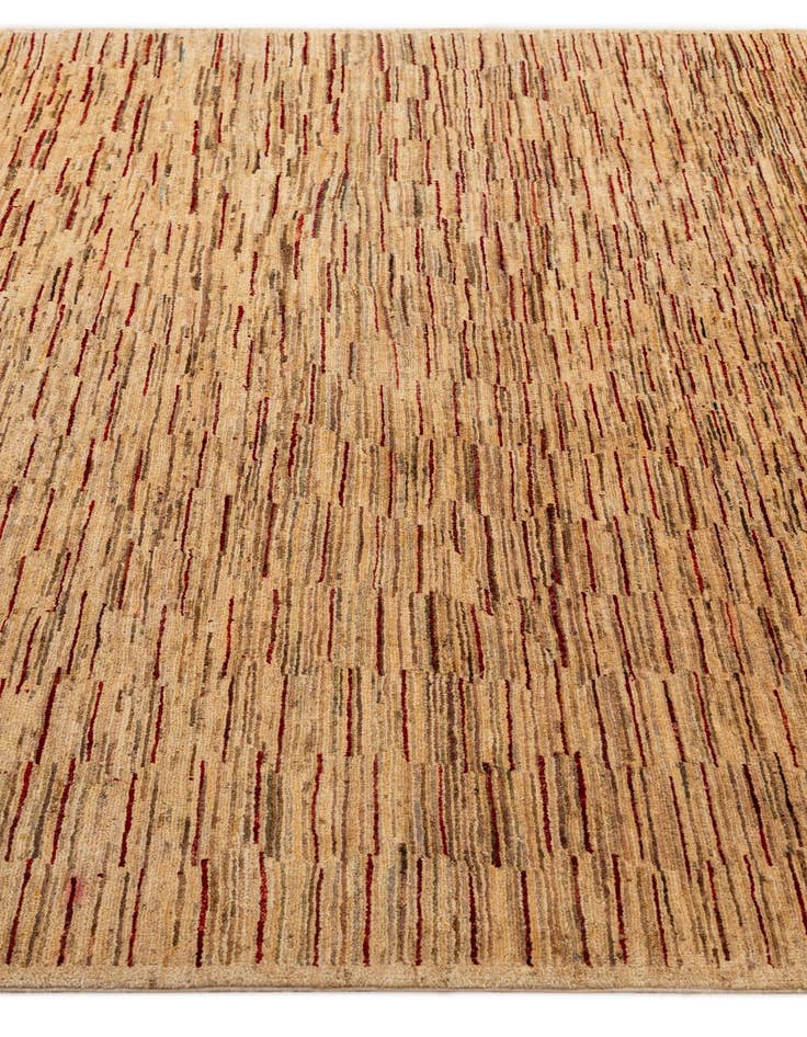 Detail image of 6' 8 x 9' 5 Hand Knotted Modern Ziegler Rug